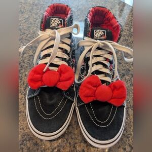 VANS X HELLO KITTY White Sanrio Anime SK8 HI Old Skool Size 10